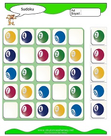 Sudoku Çocuk Bulmacaları